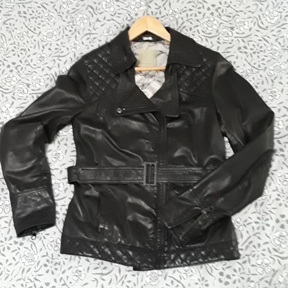 Women's leather jacket